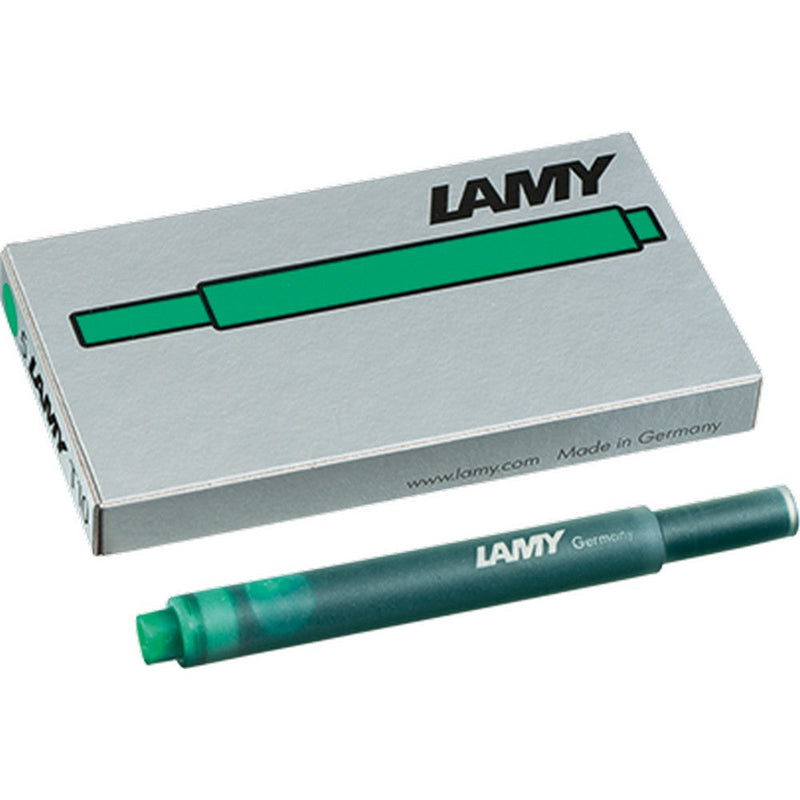 box ink cartridges T10 green Lamy