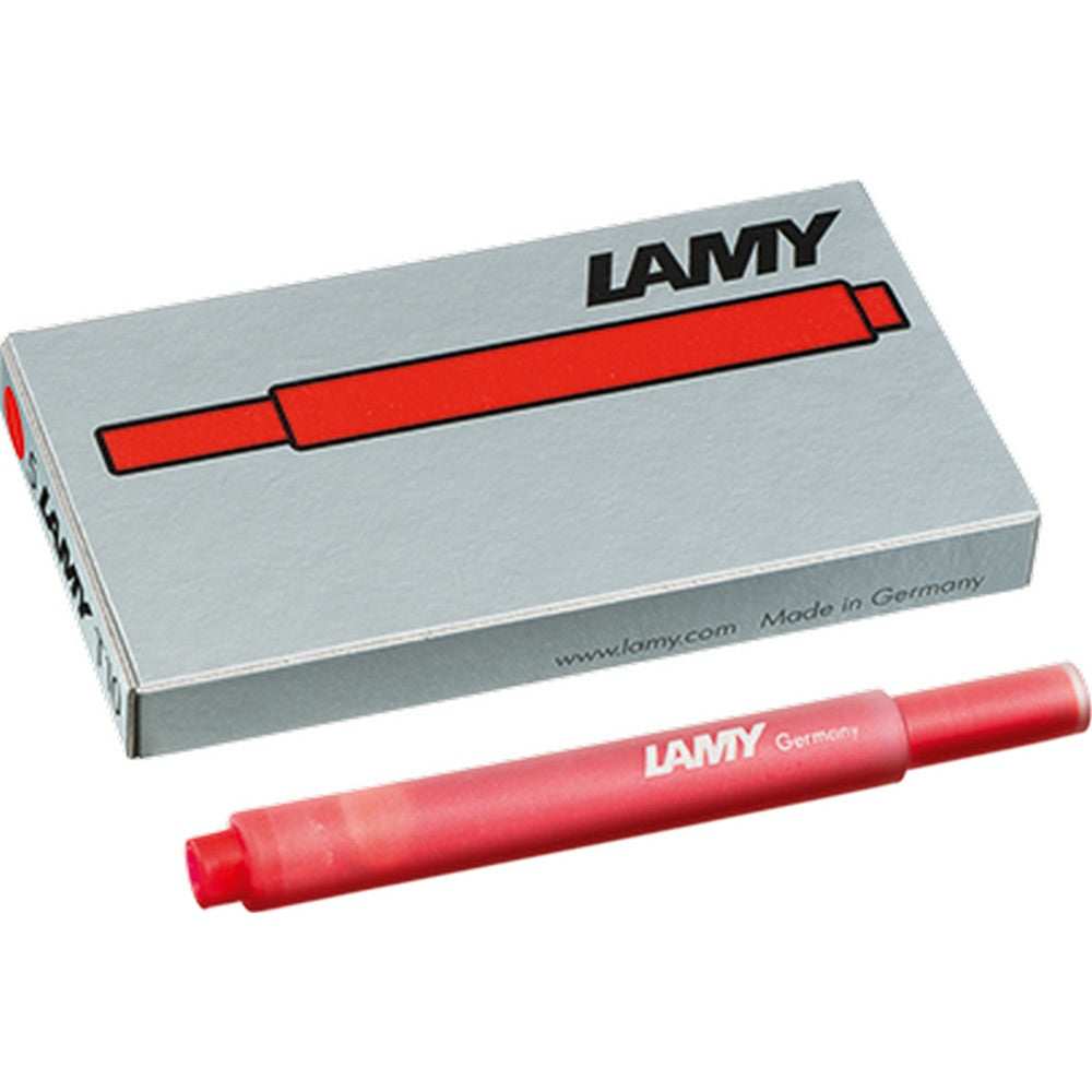 box ink cartridges T10 red Lamy
