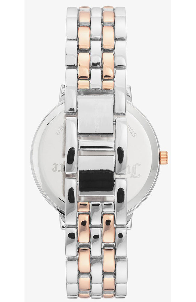 Juicy Couture Women's Watch JC/1108SVRT - Elegant Silver and Rose Tone Juicy Couture
