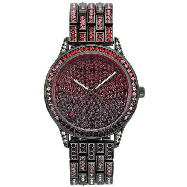Juicy Couture Women's Watch JC/1138MTBK - Modern Black and Metallic Juicy Couture