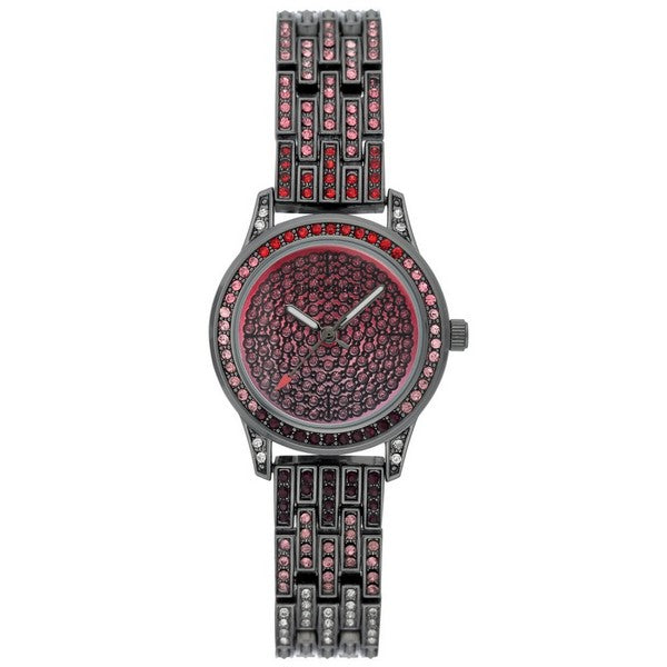 Juicy Couture Women's Watch JC/1144MTBK - Black and Metallic Statement