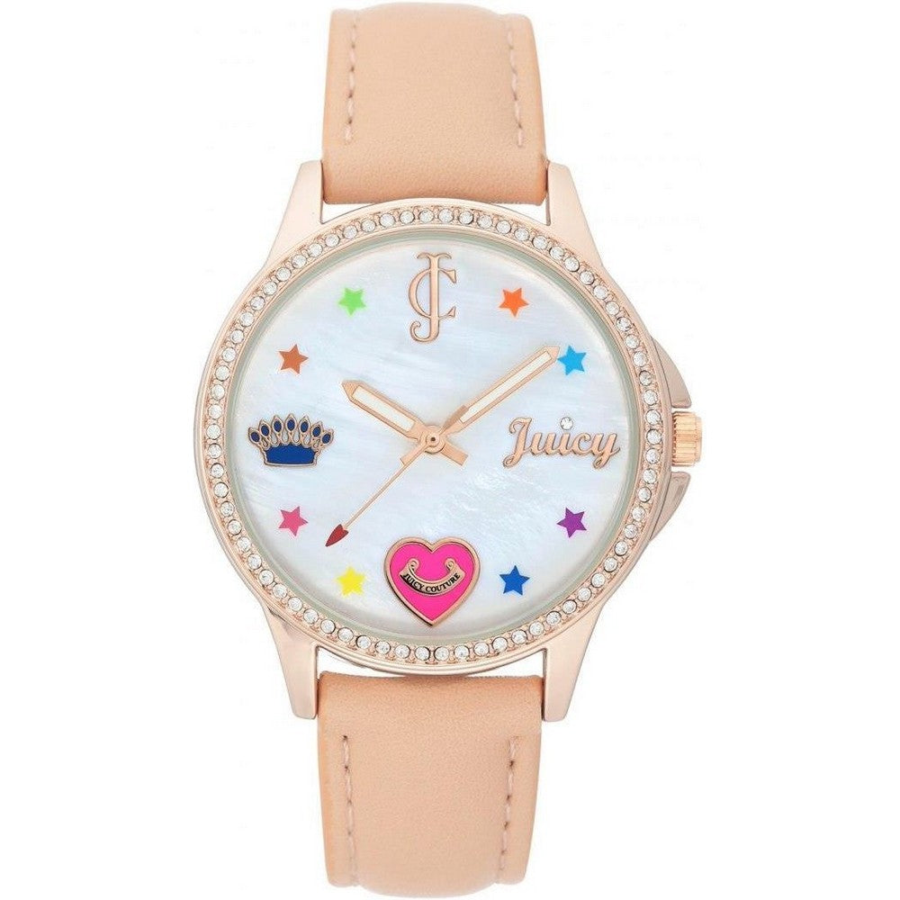 Juicy Couture Women's Watch JC/1106RGBH - Rose Gold and Black Harmony