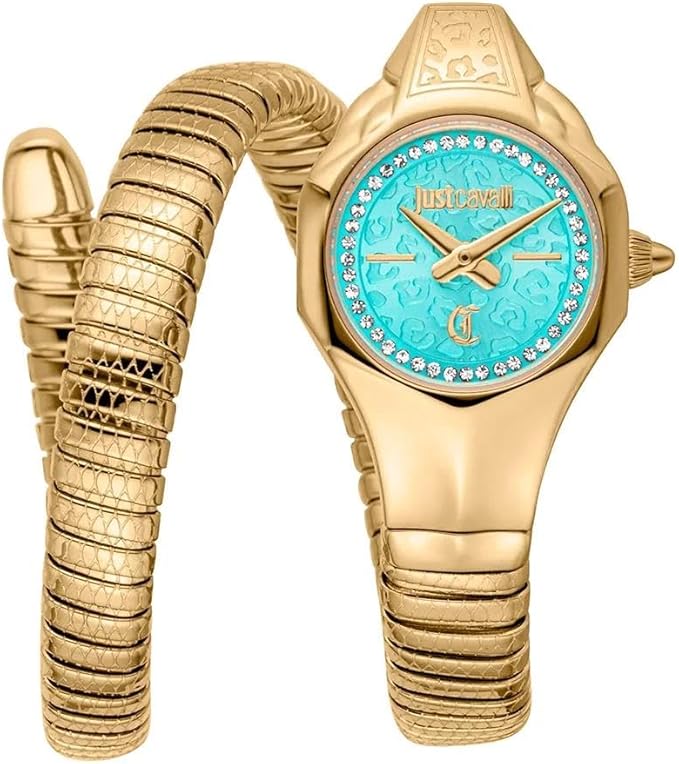 Just Cavalli JC1L354M0035 Women Analog Quartz Watch with Stainless Steel Strap