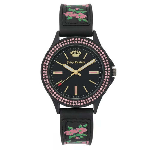 Juicy Couture JC/1112PKFL Women's Watch - Pink Floral Touch