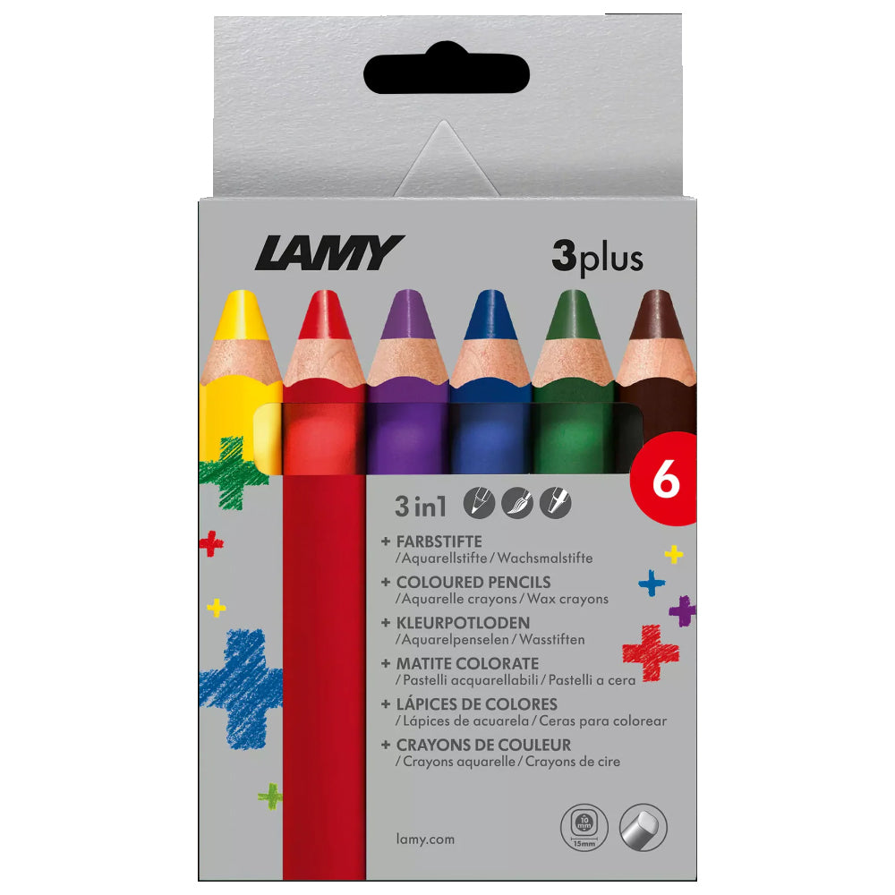Lamy 3-in-1 colored pencils 6pc