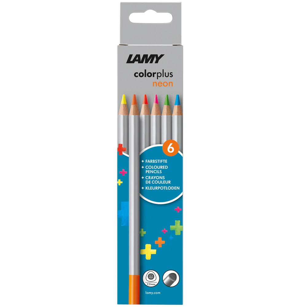 Lamy Colorplus Neon Color Pencils Box 6pc