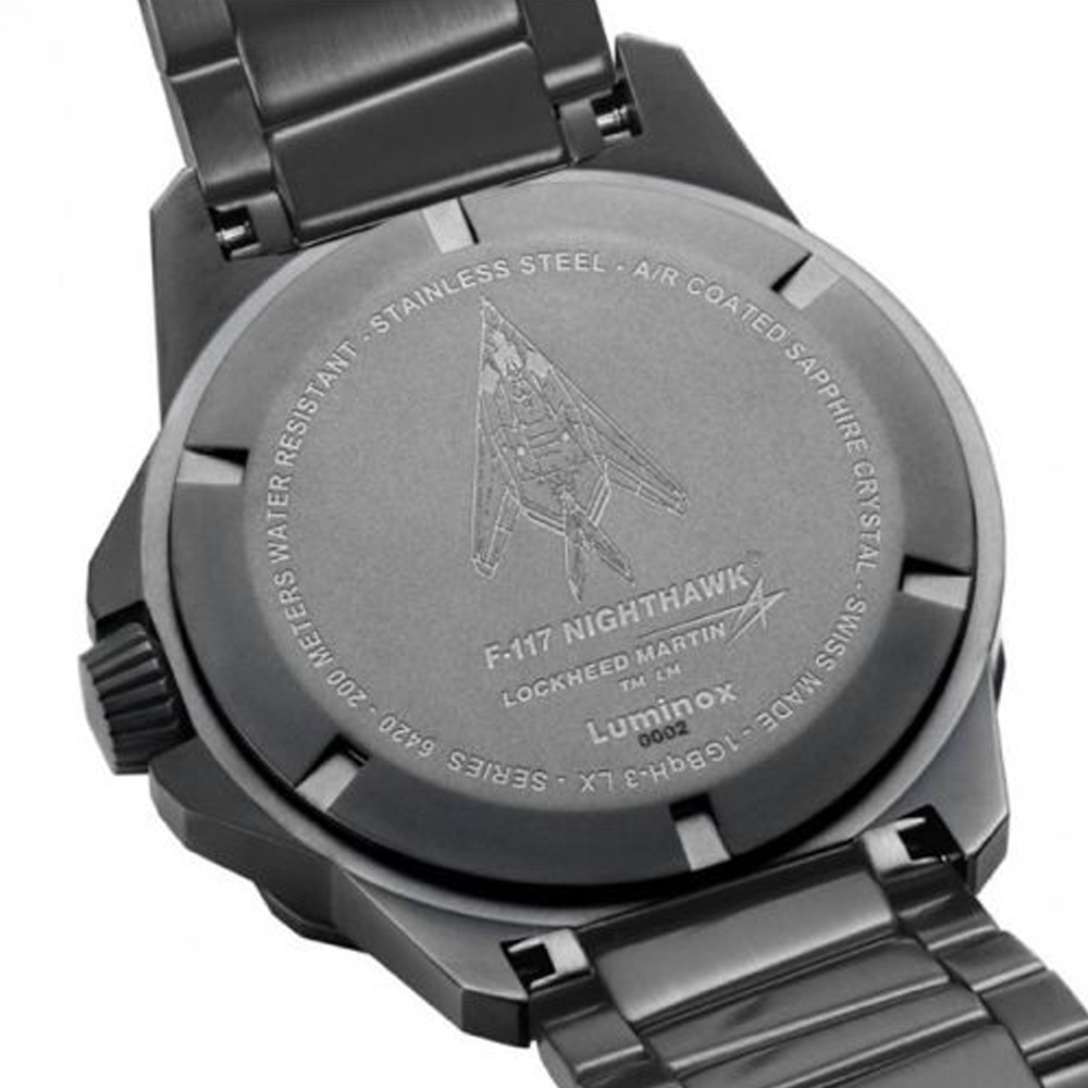 LUMINOX L6402 Nighthawk Pilot GMT Men's Watch