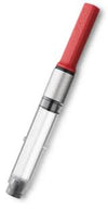 LAMY Z 28 Converter in red for use with Lamy pens like Safari, AL-star, and Vista.