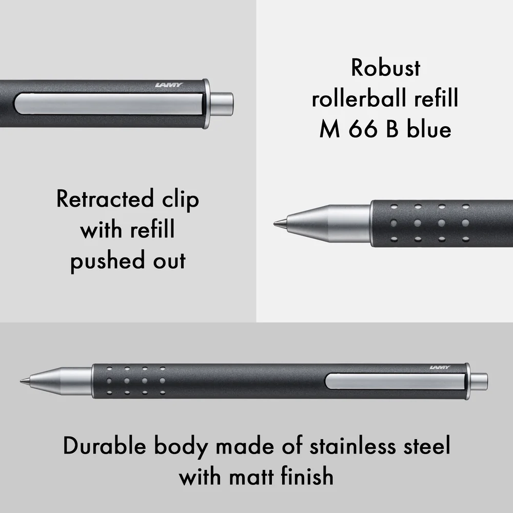 LAMY swift Rollerball Pen anthracite