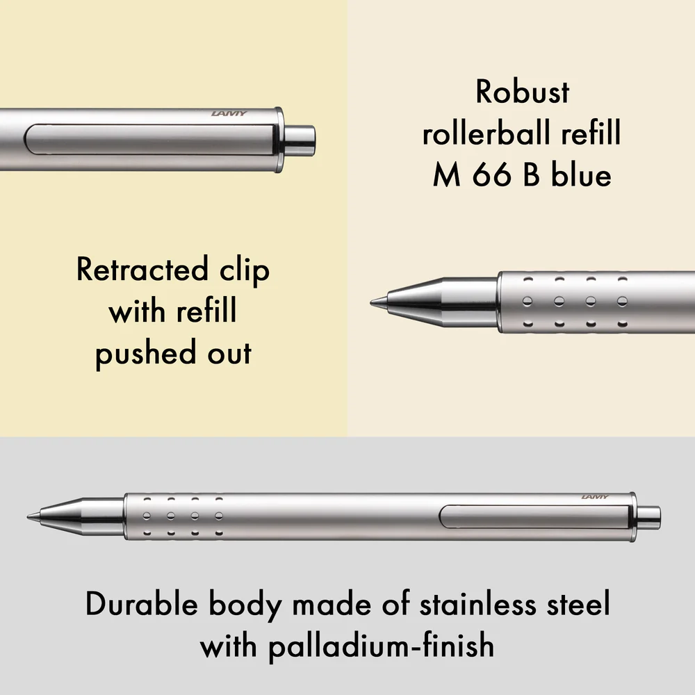 LAMY swift Rollerball Pen Palladium