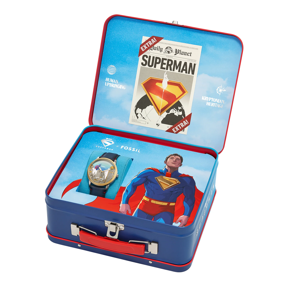 FOSSIL LE1208SET Superman x Fossil Limited-Edition Metropolis Watch Set