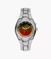 Fossil LE1230 Y2K Big Tic 40mm Stainless Steel Watch