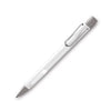 Lamy Safari BallPoint White Medium Nib