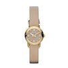 Marc Jacobs MBM1251 Stainless Steel Case Beige Leather Mineral Women's Watch Marc Jacob