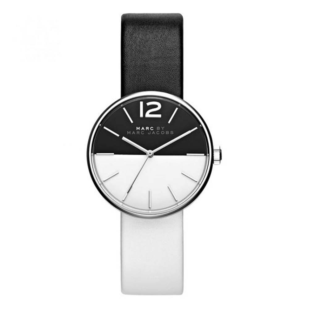 Marc Jacobs MBM1366 Black and White Stainless Steel  Women's Watch