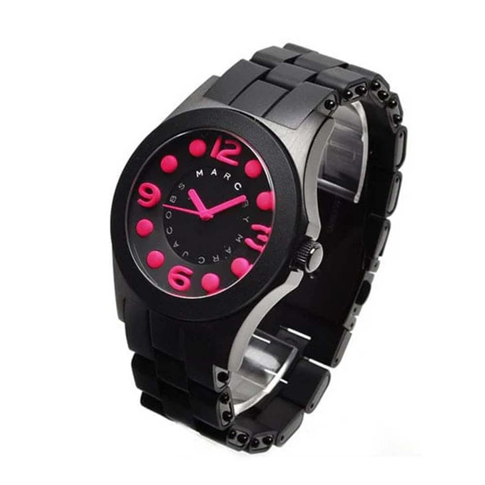 Marc Jacobs MBM2529 Pelly Black Silicone Women's Watch Marc Jacob