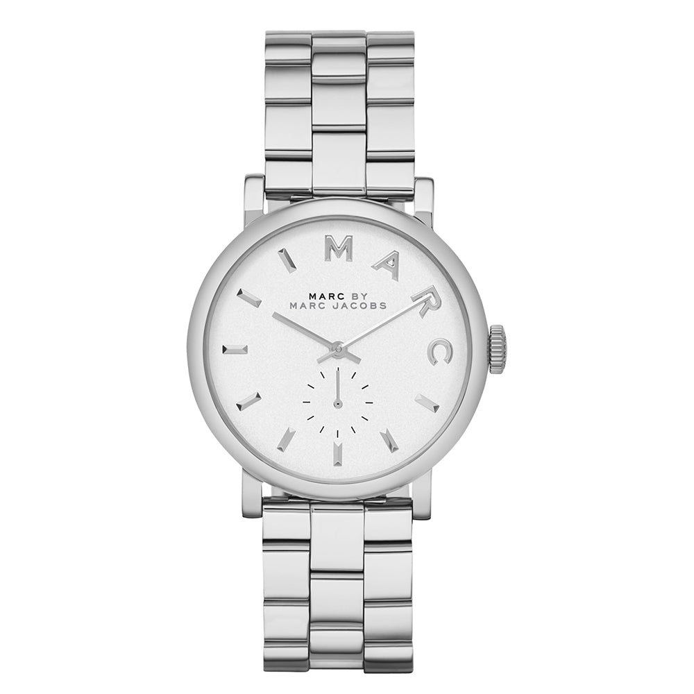 Marc Jacobs MBM3242 Baker White Dial Steel Women's Watch