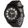 Marc Jacobs MBM4006 Sloane Black Dial Black Rubber Strap Women's Watch