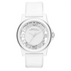 Marc Jacobs MBM4015 Henry Skeleton White Silicone Women's Watch