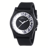 Marc Jacobs MBM4019 Analogue Quartz Henry Skeleton Black Silicone Women's Watch