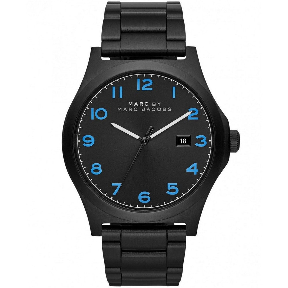 Marc Jacobs MBM5059 Black Dial Stainless Steel Men's Watch Marc Jacob