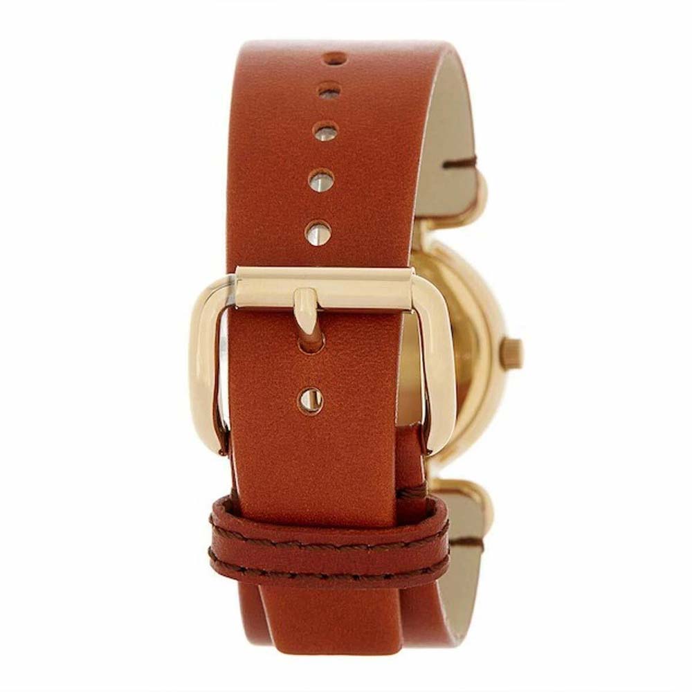 Marc Jacobs MBM8521 Molly White Dial Brown Leather Women's Watch Marc Jacob