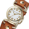 Marc Jacobs MBM8521 Molly White Dial Brown Leather Women's Watch
