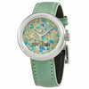 Marc Jacobs MJ0120179285 Quartz Green Dial Green Leather Strap Women's Watch Marc Jacob