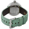 Marc Jacobs MJ0120179285 Quartz Green Dial Green Leather Strap Women's Watch Marc Jacob
