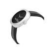 Marc Jacobs MJ0120179301 The Cushion Quartz Black Dial Silver tone Women's Watch