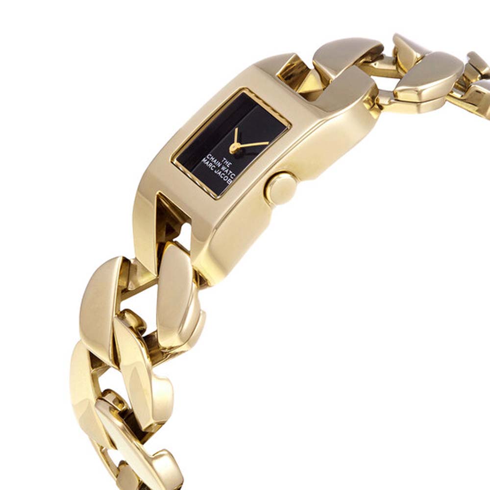 Marc Jacobs MJ0120179309 The Chain Quartz Black Dial Women's Watch Marc Jacob