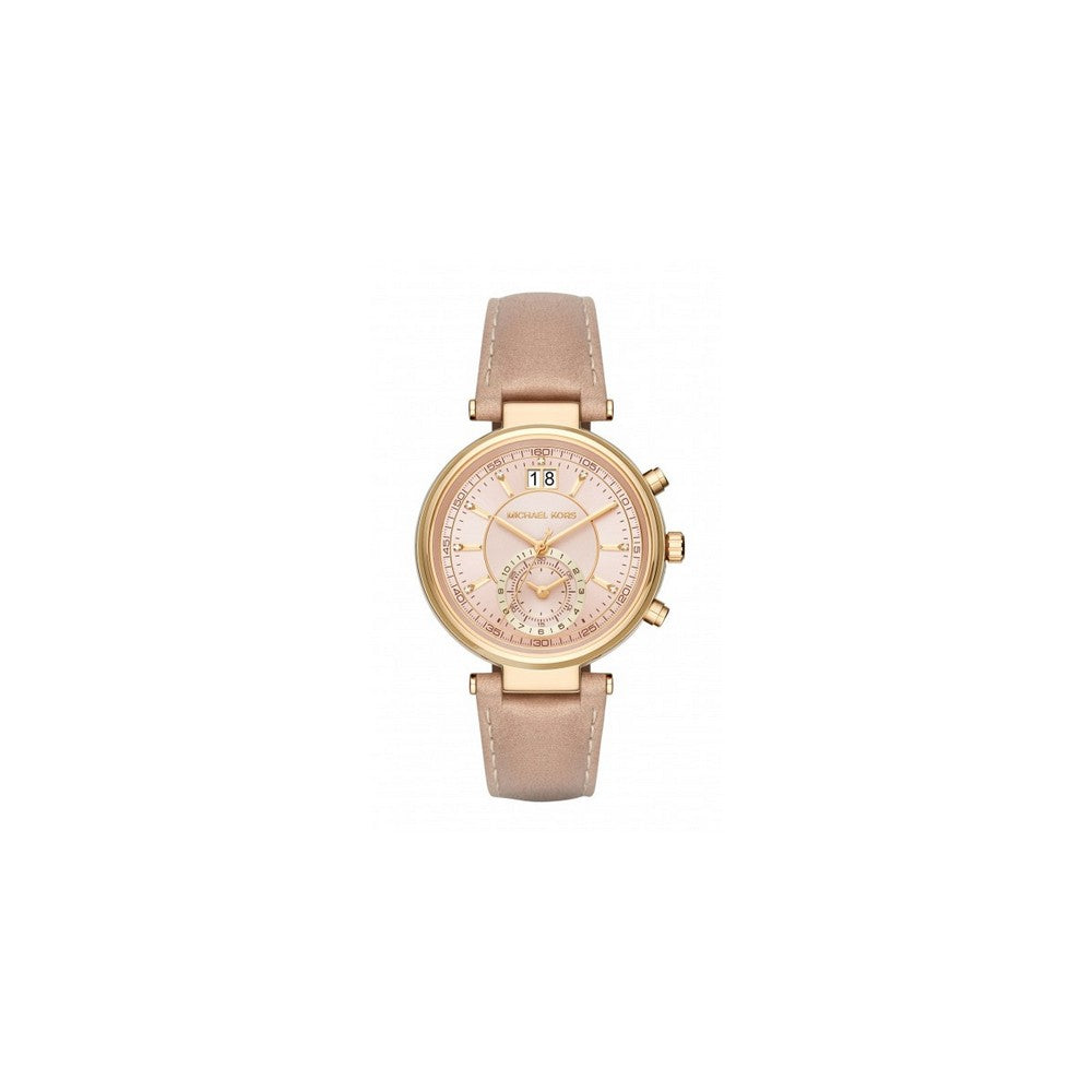 Michael Kors Sawyer Chronograph Rose Dial Women's Watch MK2529