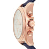 Michael Kors Bradshaw Chronograph Navy Leather Watch Model: MK2960 Michaelkors