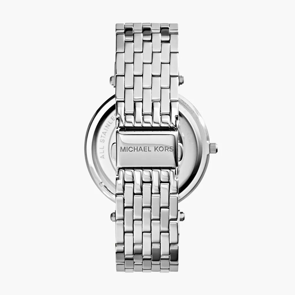 Michael Kors MK3190 Darci Silver Dial Pave Bezel Women's Watch