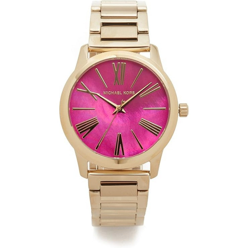 Michael Kors Hartman Pink Mother of Pearl Dial Women's Watch MK3520