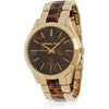 Michael Kors Slim Runway Faux Tortoise-shell Dial Women's Watch MK4284 Michaelkors