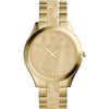 Michael Kors Slim Runway Champagne Dial Gold tone and Milky Horn women's Watch MK4285 Michaelkors
