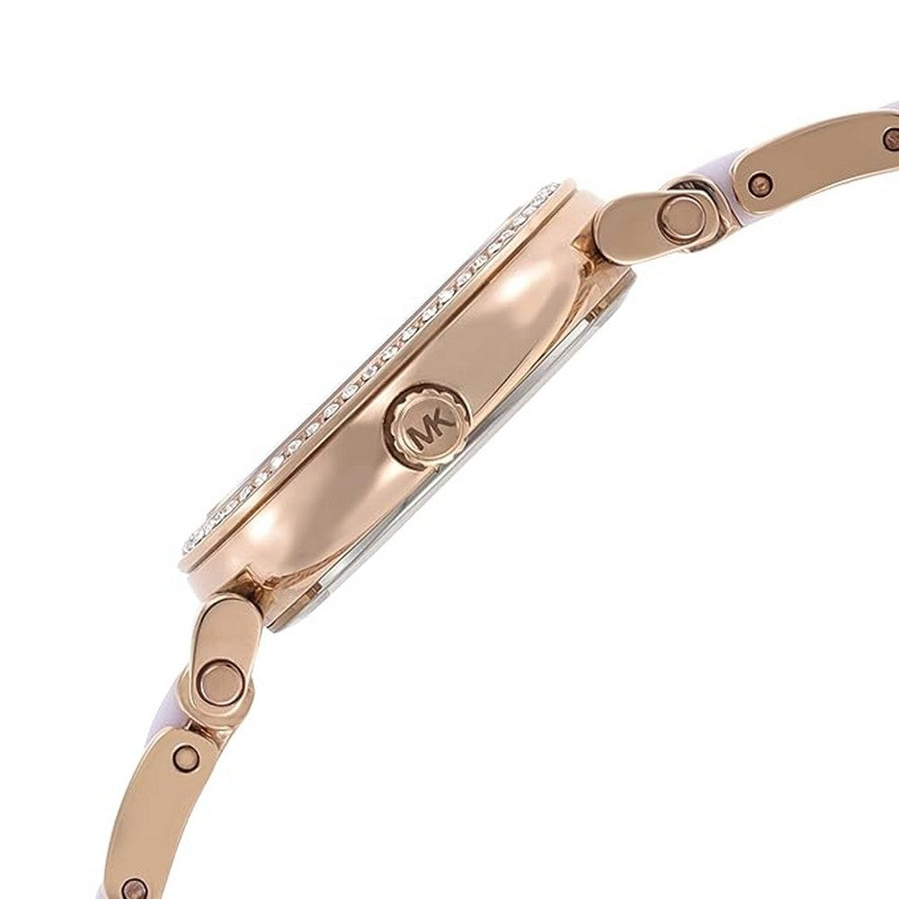 Michael Kors Sofie Quartz Crystal White Dial women's Watch MK4347 Michaelkors