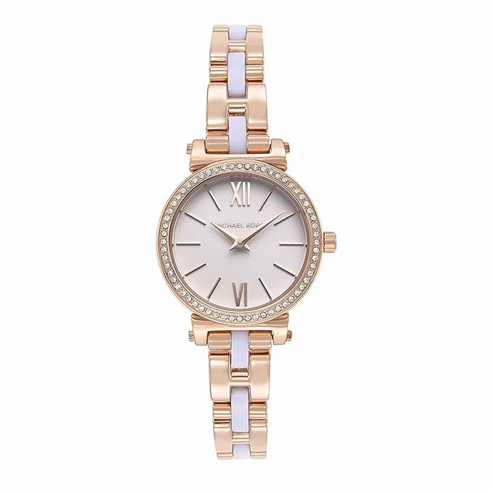 Michael Kors Sofie Quartz Crystal White Dial women's Watch MK4347 Michaelkors