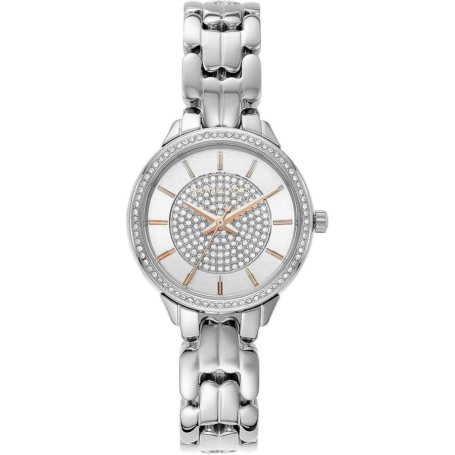 Michael Kors Mini Allie Quartz Crystal Stainless Steel women's Watch MK4411 Michaelkors