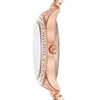 Michael Kors MK4597 Liliane Three-Hand Rose Gold-Tone Stainless Steel Watch