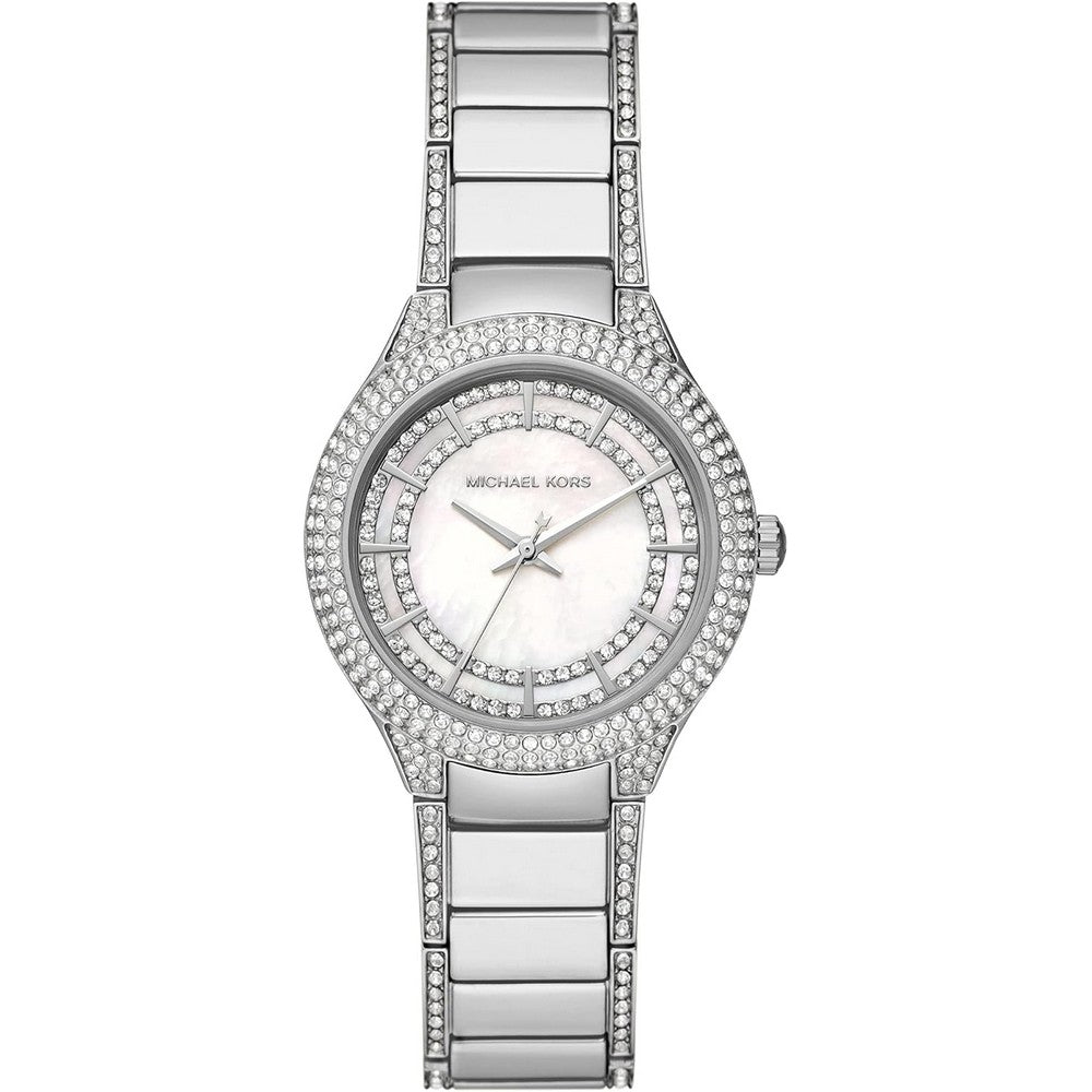 Michael Kors MK4657 Women's Watch Outlet Sylvia  Silver  Bracelet Type