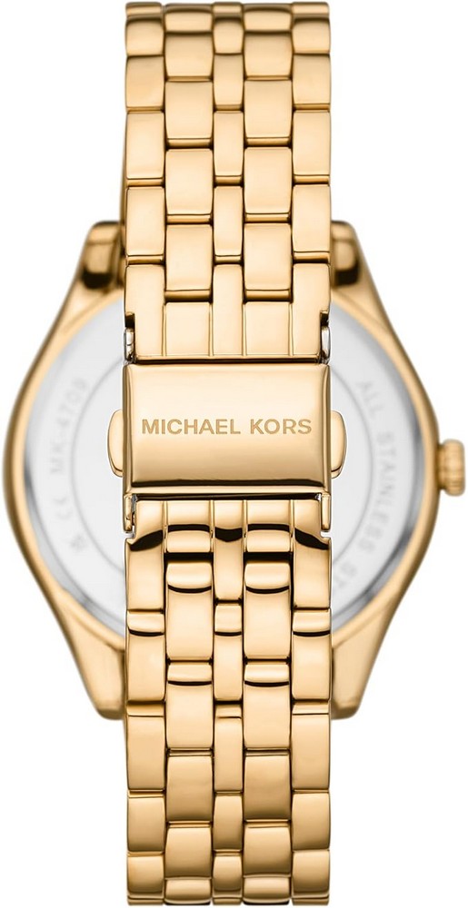 Michael Kors MK4709 Gold Dial Womens Watch