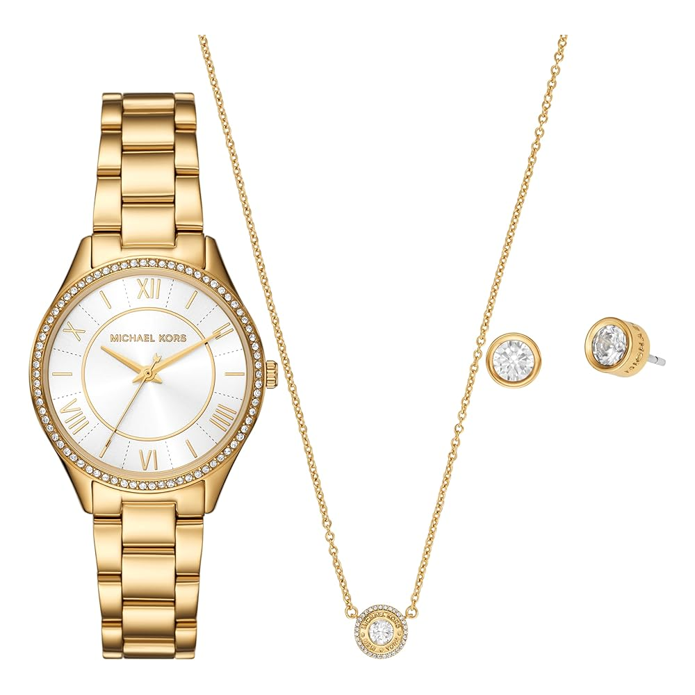 Michael Kors MK4849SET White Dial Quartz Women's Watch