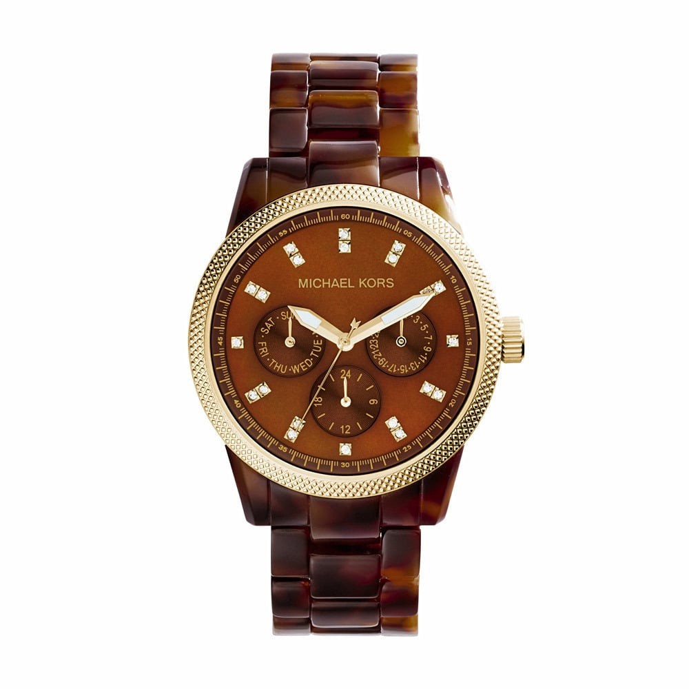 Michael Kors Jet Set Tortoise Shell Women's Watch MK5038 Michaelkors