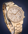 Michael Kors MK6356 Gold Dial Womens Watch