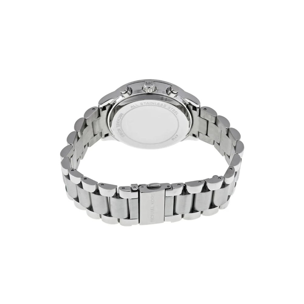 Michael Kors Brinkley Chronograph Silver Dial Women's Watch MK6186 Michaelkors