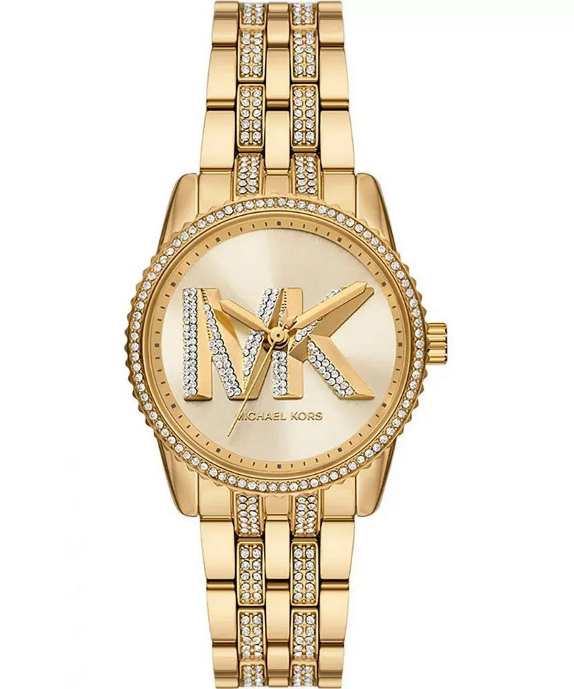 Michael Kors MK7540 Gold Dial Womens Watch