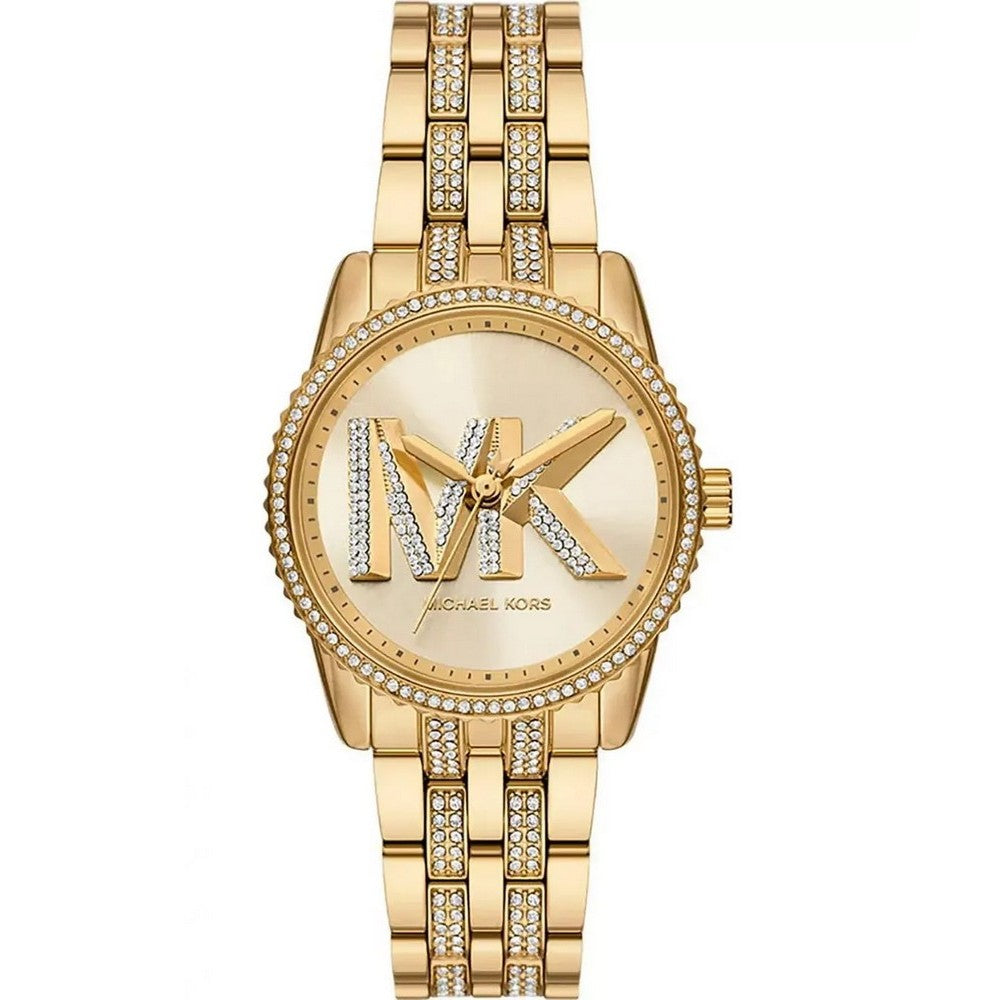 Michael Kors MK7540 Gold Dial Womens Watch