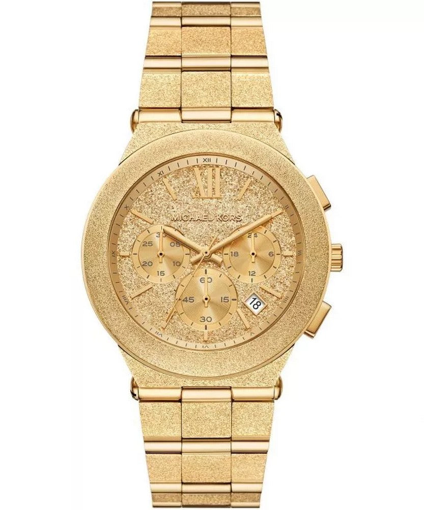 Michael Kors MK7556 Gold Dial Womens Watch